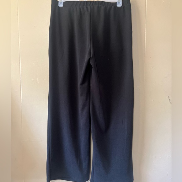 Wide leg full length paper bag elastic stretchy pants by Harmony and Havoc. - Picture 2 of 4